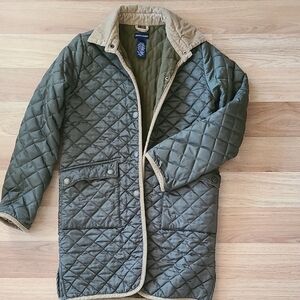 Ralph Lauren Quilted Jacket - Olive and Tan